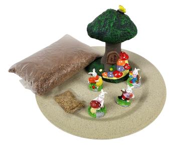 Preview: Mini Hasengarten mit Rasensamen